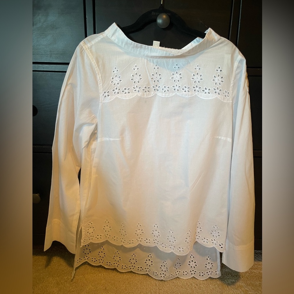 J. Crew cotton blouse